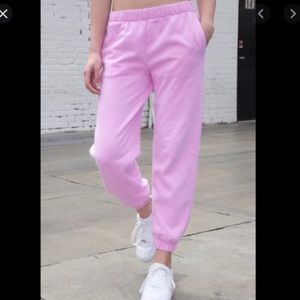 Pink Rosa Brandy Sweats